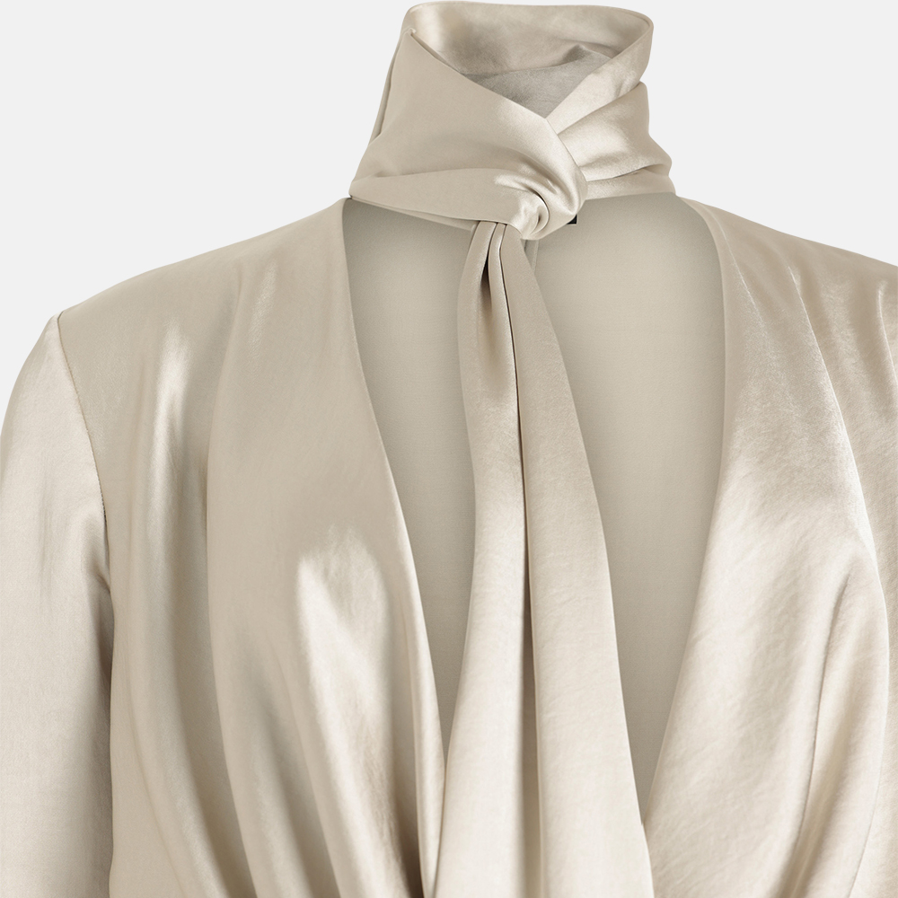 Super Flea Market+Hugo Boss+Grey silk dress+Brand archive2